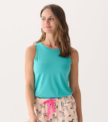 Little Blue House Women's Baltic Scoop Neck Tank In A Bag